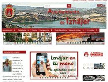 Tablet Screenshot of iznajar.es